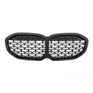 image-14-Diamond stílusú hűtőrács fekete lakk BMW 1-es F40 2019-től