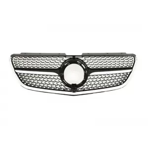 image-16-Króm/fekete diamond hűtőrács Mercedes Vito W447-hez 2020-tól