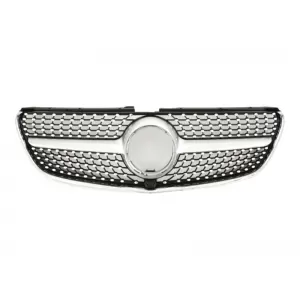 image-22-Króm/szürke gyémánt hűtőrács Mercedes V-osztály W447 2014-2019