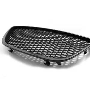 Black matte grille without emblem suitable for Seat Ibiza 2008-2012