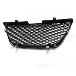 Black matte grille without emblem suitable for Seat Ibiza 2008-2012