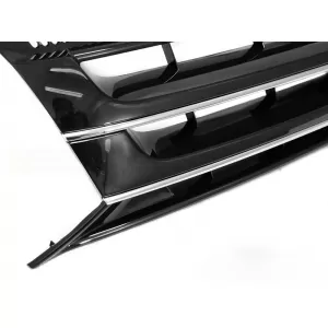 Black lacquer grille suitable for Volkswagen T5 Caravelle, Multivan 2010-2015