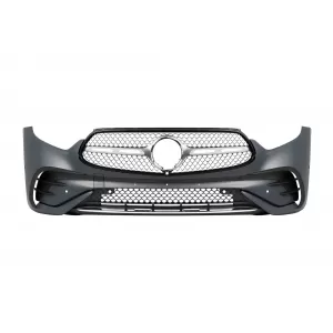 image-56-A Design Line első lökhárító Mercedes GLC SUV X254 2022-től, Diamond hűtőráccsal