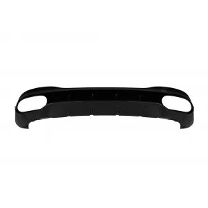 Diffusore tipo CLA45 con terminali neri adatto per paraurti posteriore A Design su Mercedes CLA C118 dopo il 2019, laccato nero, -oo--oo--image-6237559