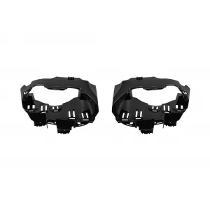Diffusore tipo CLA45 con terminali neri adatto per paraurti posteriore A Design su Mercedes CLA C118 dopo il 2019, laccato nero, -oo--oo--image-6237562