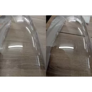 Left headlight glass suitable for Volvo XC60 2008-2013 - minor scratches