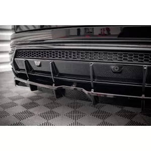 Spoiler Maxton Design adatto per paraurti posteriore di Lamborghini Urus MK1 dopo il 2018, laccato nero-image-6237709