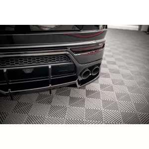 Spoiler Maxton Design adatto per paraurti posteriore di Lamborghini Urus MK1 dopo il 2018, laccato nero-image-6237710