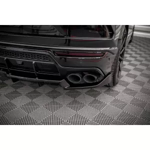 Spoiler Maxton Design adatto per paraurti posteriore di Lamborghini Urus MK1 dopo il 2018, laccato nero-image-6237716