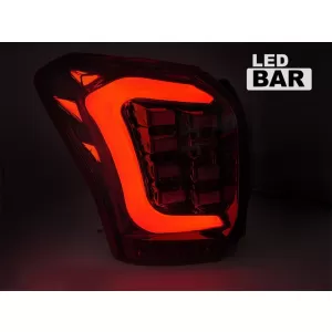 Set di luci posteriori a LED adatto per Subaru Forester 2013-2018, con base fumé, sinistra e destra-image-6237860