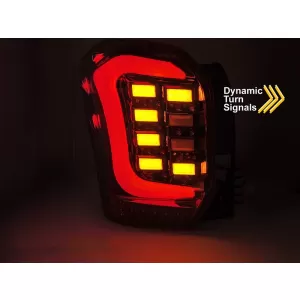 Set di luci posteriori a LED adatto per Subaru Forester 2013-2018, con base fumé, sinistra e destra-image-6237861