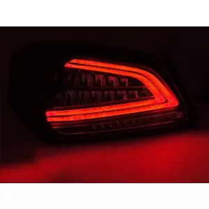 Set di luci posteriori a LED adatto per Subaru WRX 2014-2021, base fumé, sinistra e destra-image-6237866