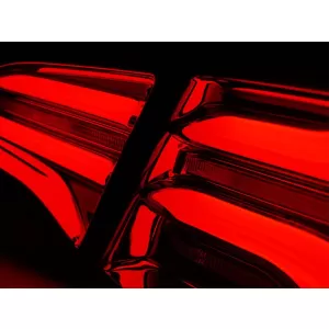 Set di luci posteriori a LED adatto per Tesla Model 3 dopo il 2017, base nera e fumé, sinistra e destra-image-6237874