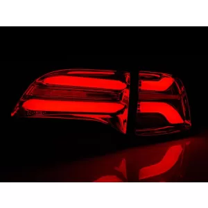 Set di luci posteriori a LED adatto per Tesla Model 3 dopo il 2017, con base fumé, sinistra e destra-image-6237878