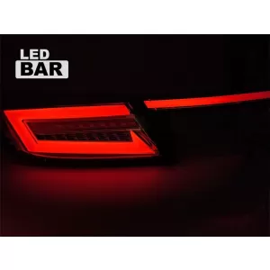 Set di luci posteriori LED tuning adatto per Toyota GR86 dopo il 2021 con base fumé, sinistra e destra-image-6237888