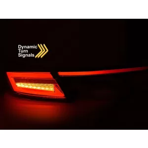 Set di luci posteriori LED tuning adatto per Toyota GR86 dopo il 2021 con base fumé, sinistra e destra-image-6237889