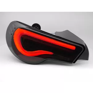Kit di luci posteriori LED tuning adatto per Toyota GT86 2012-2021 con base fumé rossa, sinistra e destra-image-6237937