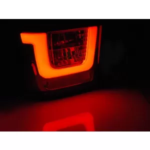 LED tail light set suitable for Volkswagen T4 1990-2003, red and white base, left and right