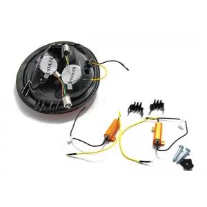 Set di fanali posteriori a LED per tuning adatto per VW New Beetle hatchback, convertible 1998-2005 base rossa/fumé, sinistro e destro-image-6238047
