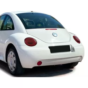 Set di fanali posteriori a LED per tuning adatto per VW New Beetle hatchback, convertible 1998-2005 base rossa/fumé, sinistro e destro-image-6238050