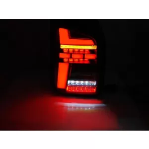 Set di luci posteriori a LED per tuning adatto per Volkswagen T5 2015-2019, base fumé, sinistra e destra-image-6238112