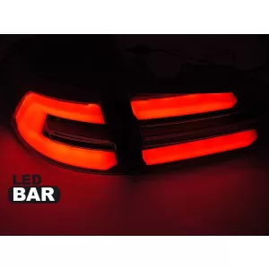 Set di luci posteriori a LED adatto per Volkswagen Golf VII station wagon 2013-2017, con base fumé, sinistra e destra-image-6238206