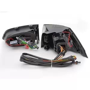 Set di luci posteriori a LED adatto per Volkswagen Golf VII station wagon 2013-2017, con base fumé, sinistra e destra-image-6238208