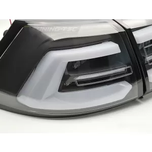 Set di luci posteriori a LED adatto per Volkswagen Golf VII station wagon 2017-2019, con base nera, sinistra e destra-image-6238210