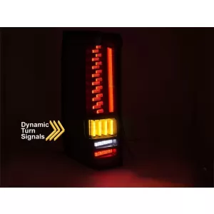 Kit di fanali posteriori a LED per tuning adatto per Volkswagen Crafter, MAN TGE dopo il 2017 con base rossa, con indicatori di direzione dinamici, sinistro e destro-image-6238216