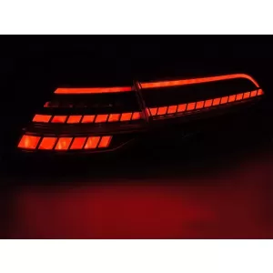 Set di luci posteriori a LED adatto per Volkswagen Golf VII 2013-2019 hatchback, con base fumé, sinistra e destra-image-6238247