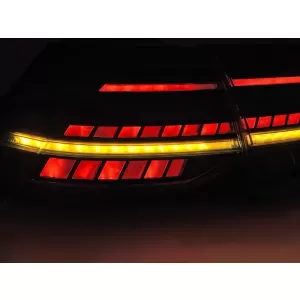 Set di luci posteriori a LED adatto per Volkswagen Golf VII 2013-2019 hatchback, con base fumé, sinistra e destra-image-6238248