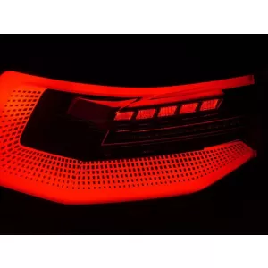Set di luci posteriori a LED adatto per Volkswagen Golf VIII 2019-2024 hatchback, con base fumé, sinistra e destra-image-6238257