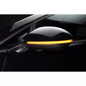 Indicatori di direzione dinamici a LED cromati Osram adatti per specchietti su VW Passat B8, Alltrack dopo il 2014, Arteon 3H dopo il 2017-image-6238292