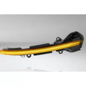 Indicatori di direzione dinamici a LED fumé adatti per specchietti su Seat Leon 2012-2020, Arona, Ibiza dopo il 2017-image-6238296