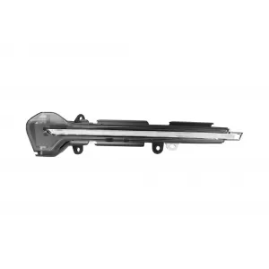 Indicatori di direzione dinamici a LED cromati adatti per specchietti su Seat Leon 2012-2020, Arona, Ibiza dopo il 2017-image-6238299
