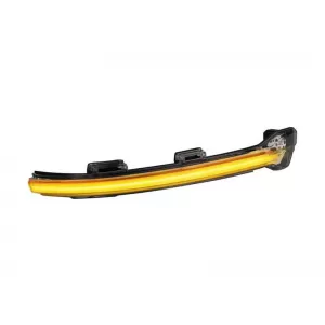 Indicatori dinamici LED fumé adatti per specchietti su VW Golf 7 2012-2016, Golf 7.5 dopo il 2017, Touran dopo il 2015-image-6238307