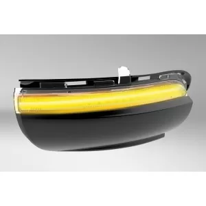 Indicatori di direzione dinamici LED cromati Osram adatti per specchietti su VW Golf 6 2008-2013, Touran 2010-2015-image-6238313