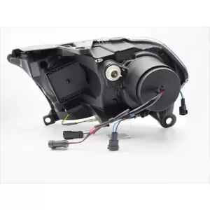 Set di fari tuning con indicatori di direzione dinamici adatto per Dodge Durango 2010-2013 con base cromata-image-6238375