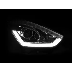 Tuning headlight set suitable for Suzuki Swift after 2017 with chrome base, left and right
