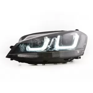 Set di fari tuning adatto per VW GOLF 7 dopo l'11.2012, sinistro e destro-image-6238698