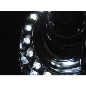 Tuning headlight set suitable for VW New Beetle 2006-2012 chrome base, left and right