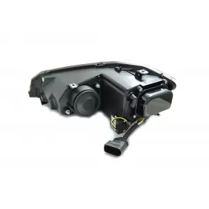 LED headlight set suitable for VW Polo after 2017, chrome base, left and right