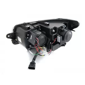 Set di fari tuning adatto per VW T6.1 dopo il 2020 con base cromata, sinistro e destro-image-6238760