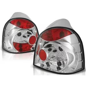 Tuning tail light kit suitable for Renault TWINGO 03.1993-2007 with chrome base, left and right