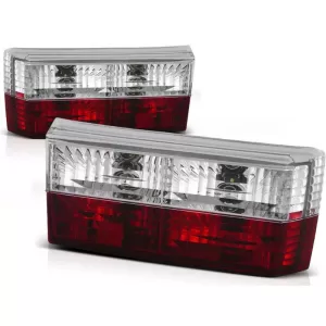 image-59-Tuning hátsó lámpa szett Volkswagen Golf Mk1 1974-1980 ferdehátú, Golf Mk1 1979-1983 kabrió modellekhez, piros-fehér bázis, bal és jobb