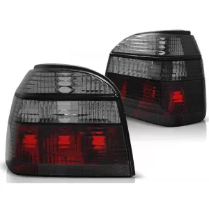 image-74-Tuning hátsó lámpa szett Volkswagen GOLF 3 09.1991-08.1997 ferdehátú, kabrió, piros-füstös, bal és jobb