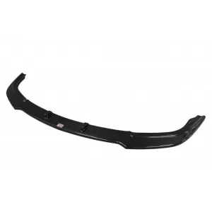 Spoiler Maxton Design adatto per paraurti anteriore standard della Mercedes CL C215 1999-2006, verniciato di nero-image-6238865
