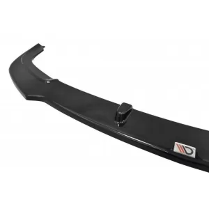 Spoiler Maxton Design adatto per paraurti anteriore standard della Mercedes CL C215 1999-2006, verniciato di nero-image-6238866