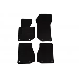 Mochete din două straturi, potrivite pentru BMW 3 series E36 cabriolet 1991-1998, set de 4 bucăți, negru