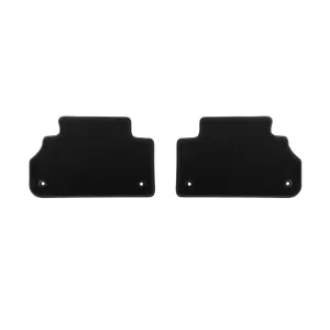 Mochete de podea din covor cu două straturi, potrivite pentru Audi Q5 după 2017, din material Rex, set de 4 bucăți, negre-image-6239499